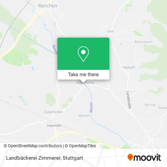 Карта Landbäckerei Zimmerer