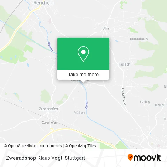 Карта Zweiradshop Klaus Vogt