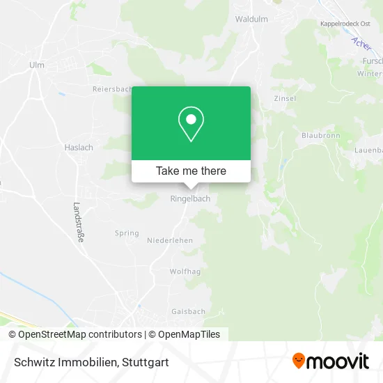 Карта Schwitz Immobilien