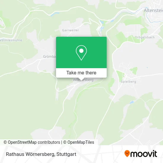 Rathaus Wörnersberg map