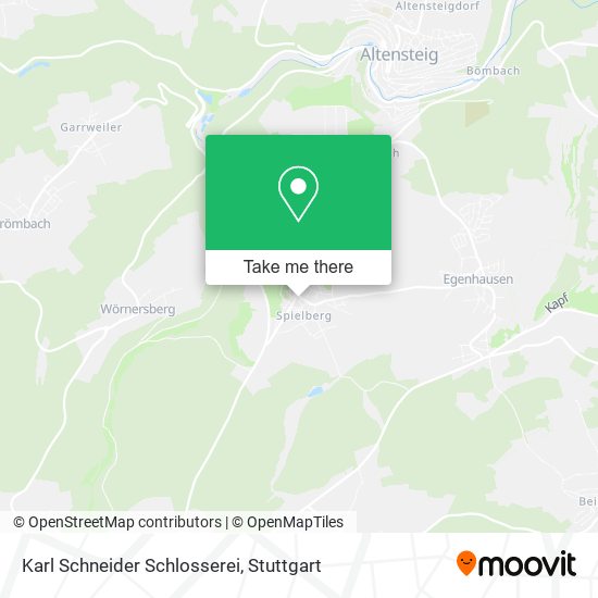 Karl Schneider Schlosserei map