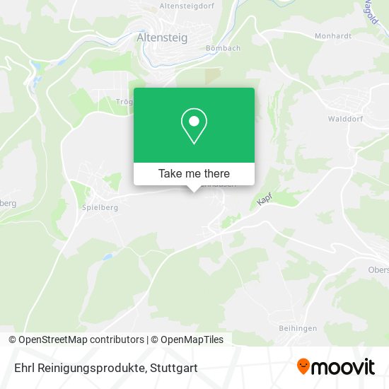 Ehrl Reinigungsprodukte map