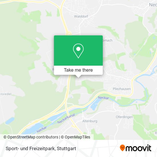 Sport- und Freizeitpark map