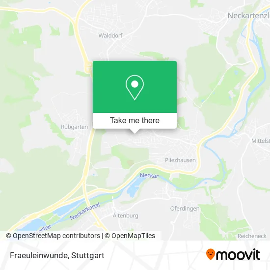 Карта Fraeuleinwunde