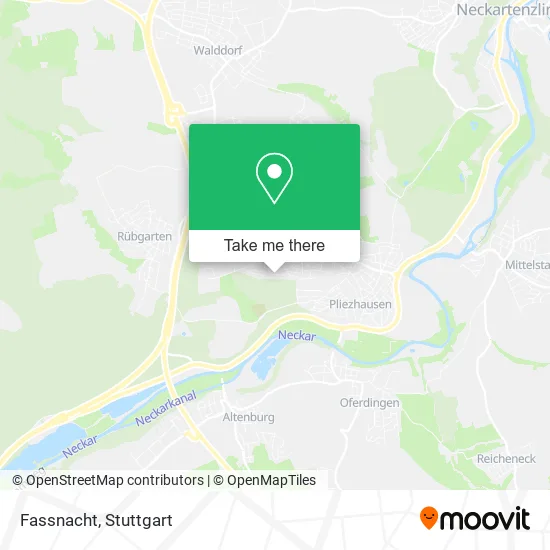 Карта Fassnacht