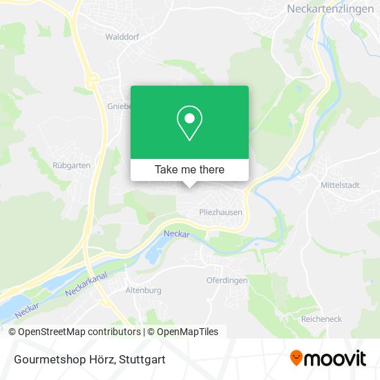 Gourmetshop Hörz map