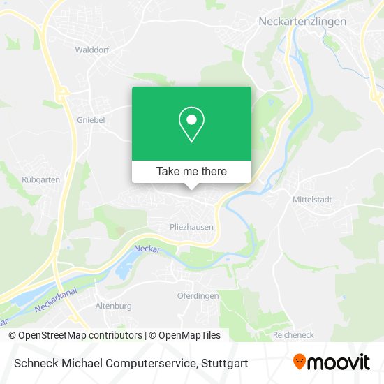 Карта Schneck Michael Computerservice