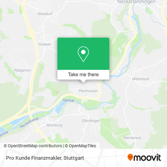 Карта Pro Kunde Finanzmakler