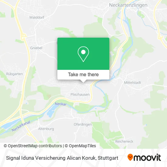 Карта Signal Iduna Versicherung Alican Koruk