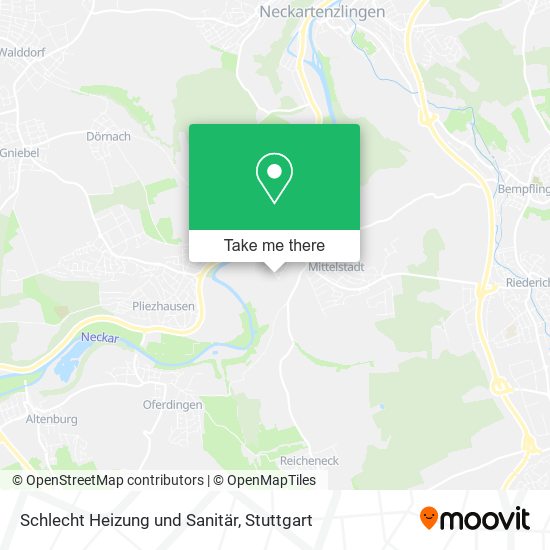 Schlecht Heizung und Sanitär map