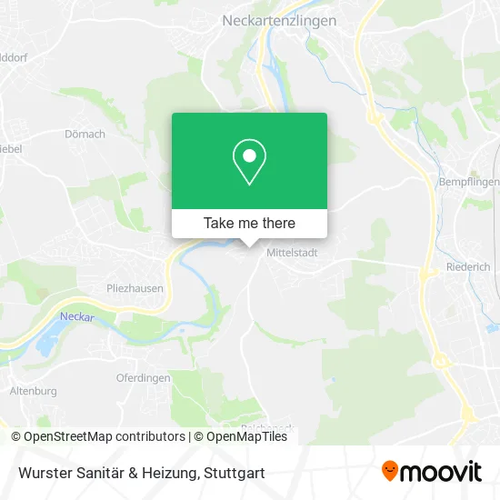 Карта Wurster Sanitär & Heizung