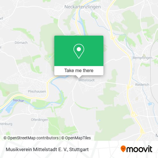 Musikverein Mittelstadt E. V. map