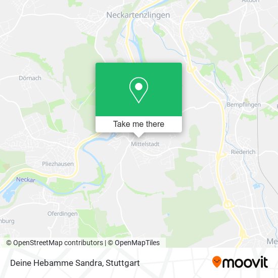 Deine Hebamme Sandra map