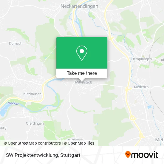 Карта SW Projektentwicklung
