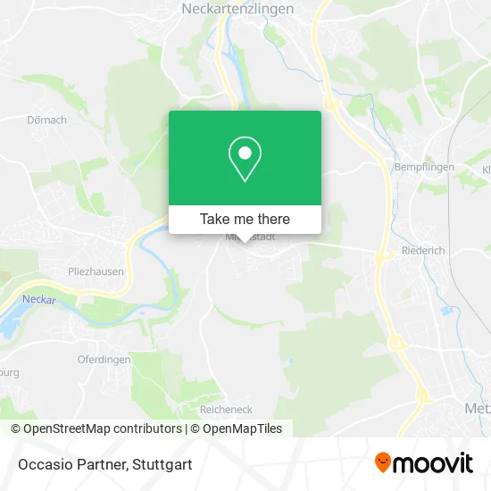 Occasio Partner map