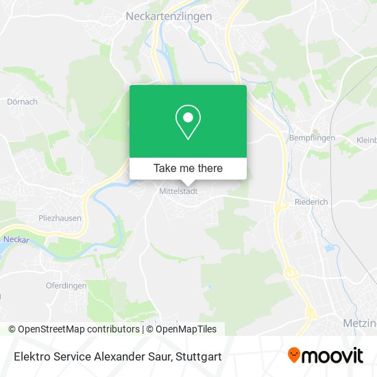 Elektro Service Alexander Saur map