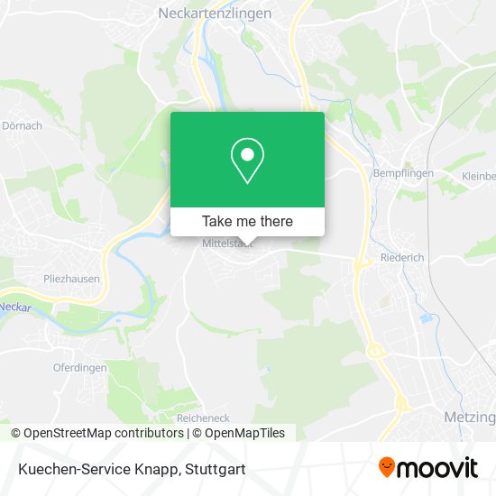 Kuechen-Service Knapp map