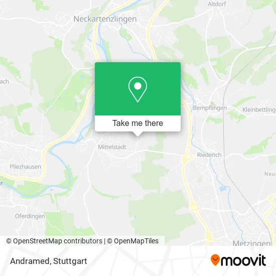 Andramed map