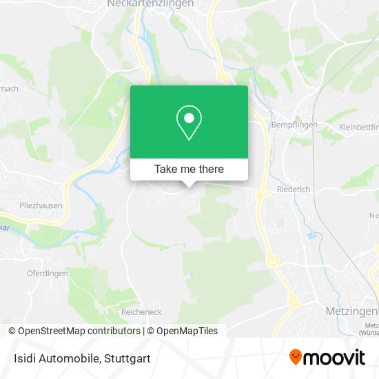 Isidi Automobile map