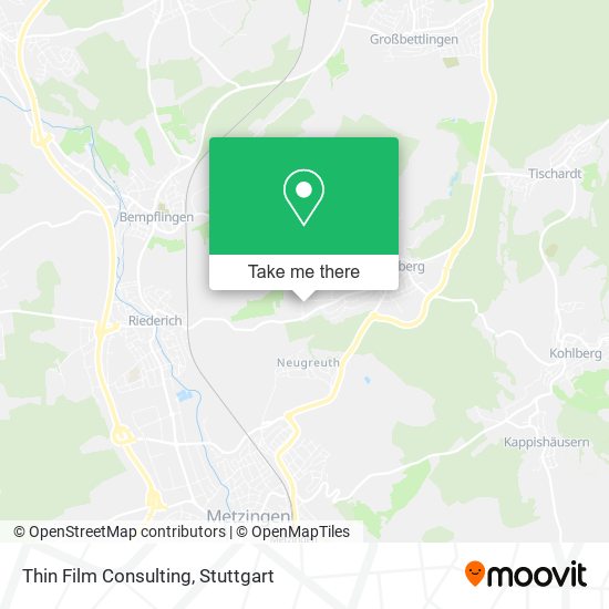 Thin Film Consulting map