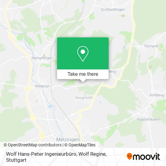 Wolf Hans-Peter Ingenieurbüro, Wolf Regine map