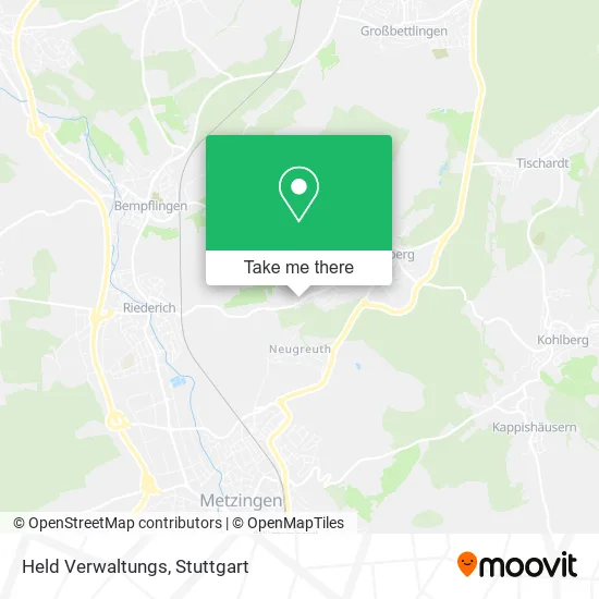 Карта Held Verwaltungs