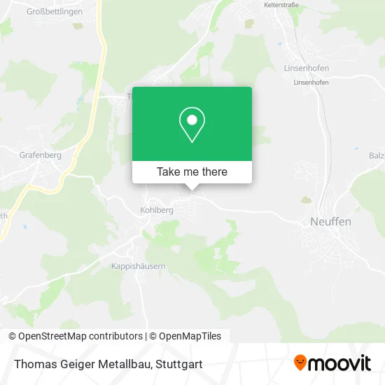 Карта Thomas Geiger Metallbau