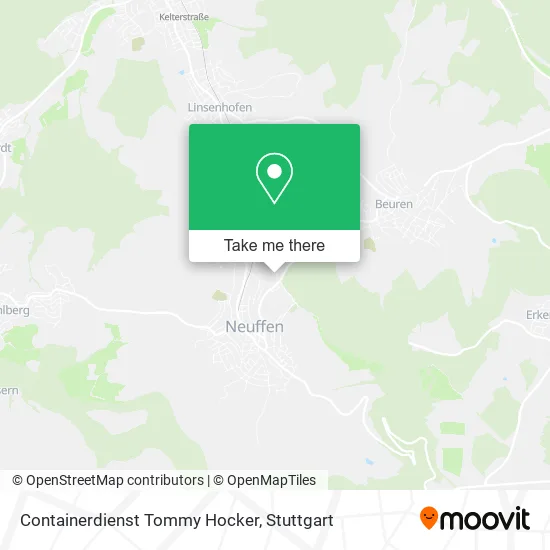 Карта Containerdienst Tommy Hocker