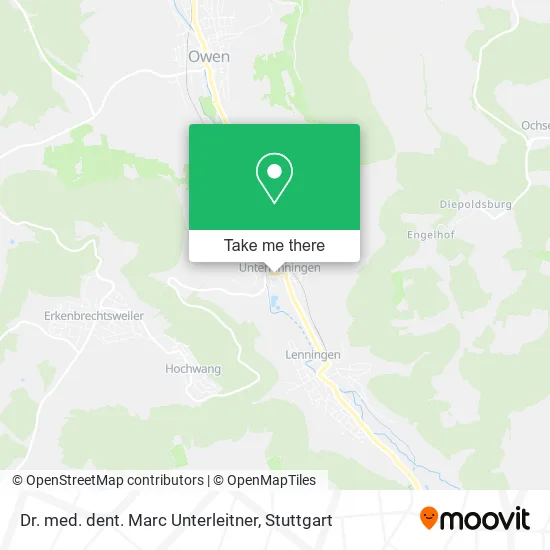 Карта Dr. med. dent. Marc Unterleitner