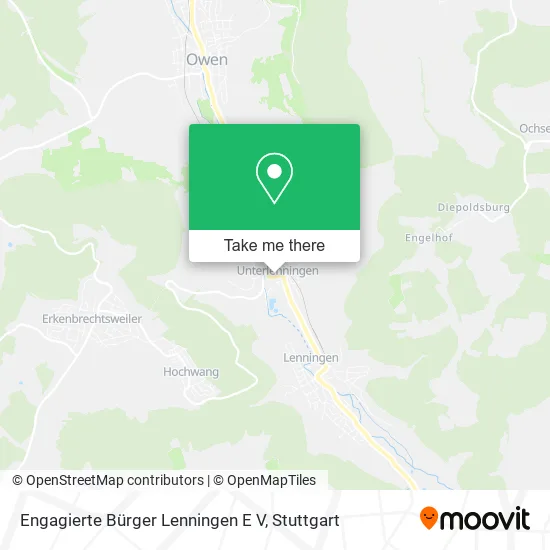 Карта Engagierte Bürger Lenningen E V