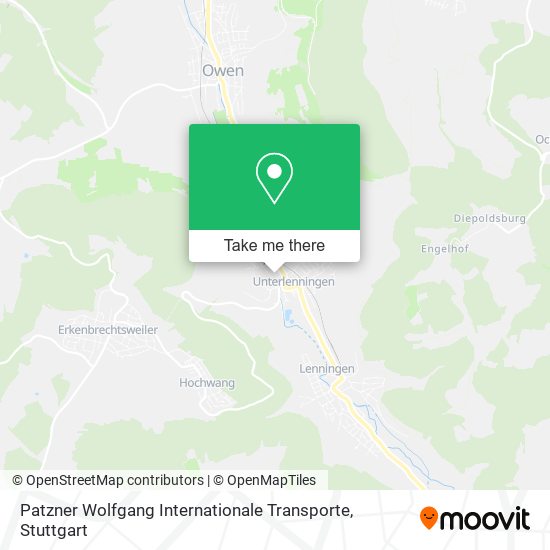 Карта Patzner Wolfgang Internationale Transporte