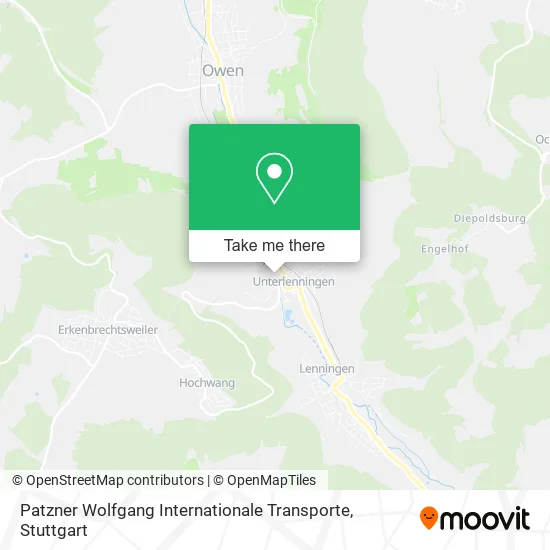 Карта Patzner Wolfgang Internationale Transporte