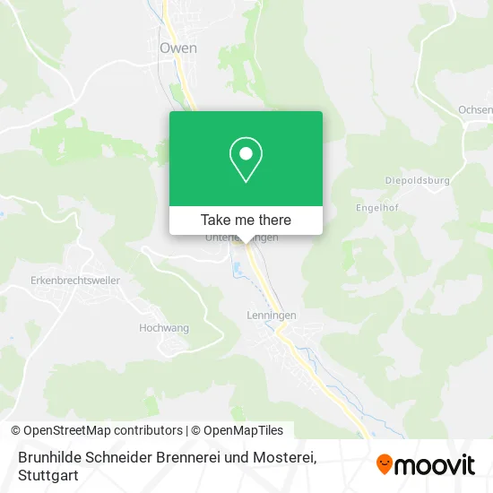 Карта Brunhilde Schneider Brennerei und Mosterei