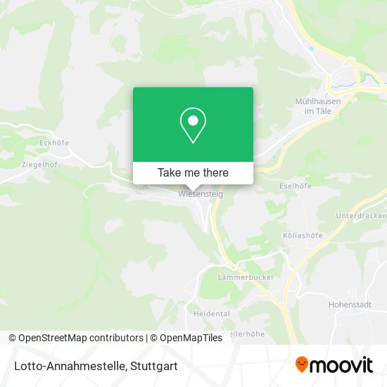 Lotto-Annahmestelle map