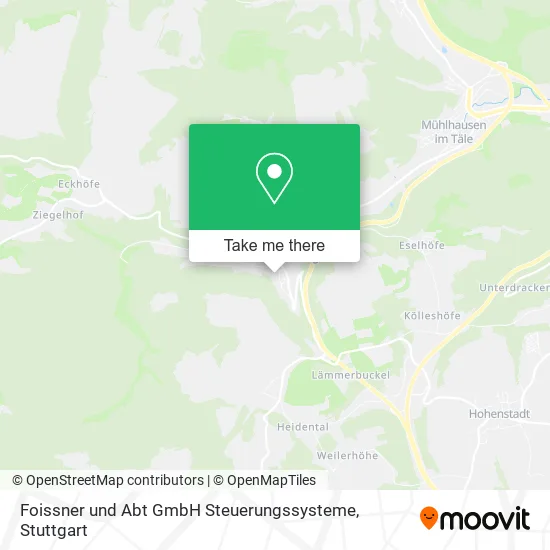 Карта Foissner und Abt GmbH Steuerungssysteme