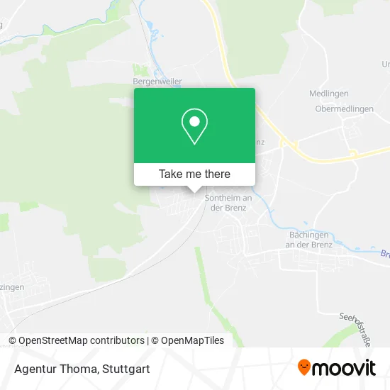Карта Agentur Thoma