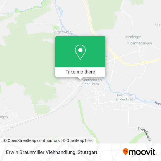 Карта Erwin Braunmiller Viehhandlung