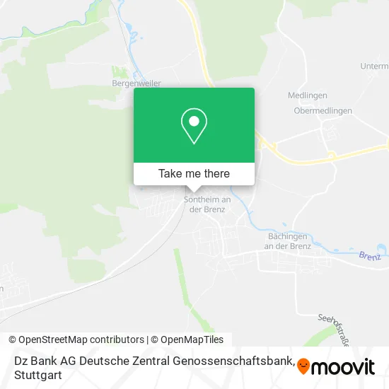Карта Dz Bank AG Deutsche Zentral Genossenschaftsbank
