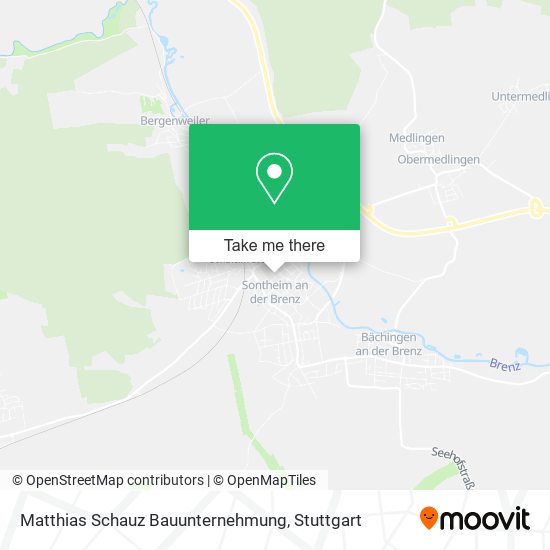 Карта Matthias Schauz Bauunternehmung