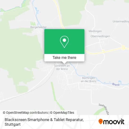 Карта Blackscreen Smartphone & Tablet Reparatur