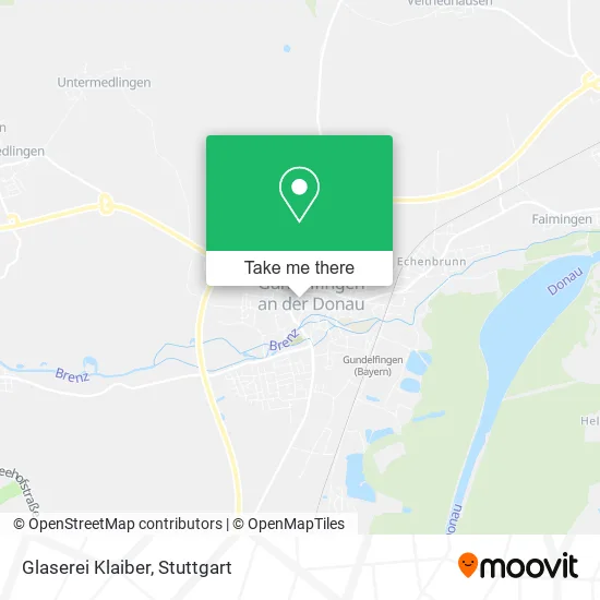 Карта Glaserei Klaiber