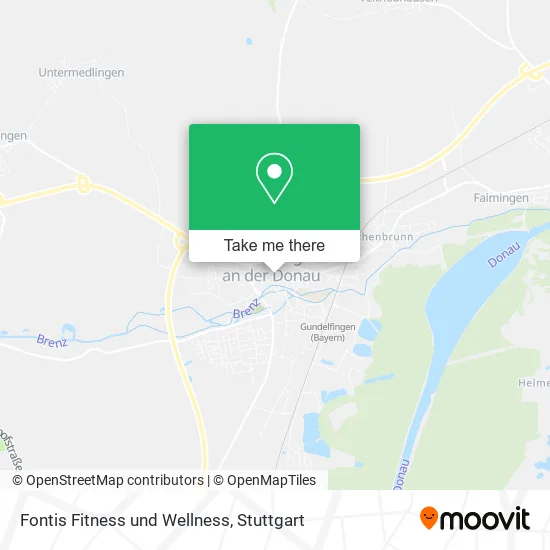 Карта Fontis Fitness und Wellness