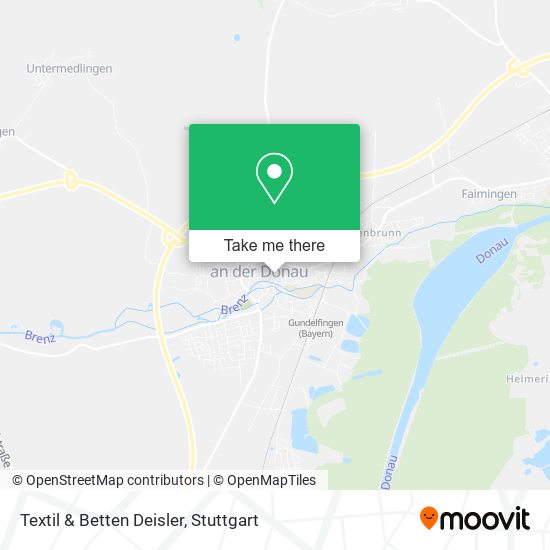 Карта Textil & Betten Deisler