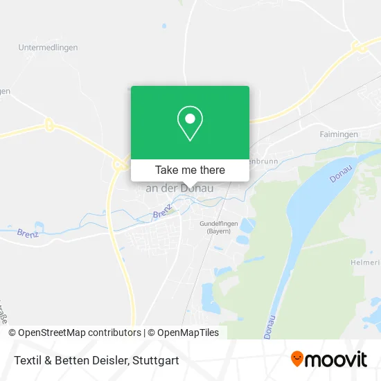 Карта Textil & Betten Deisler