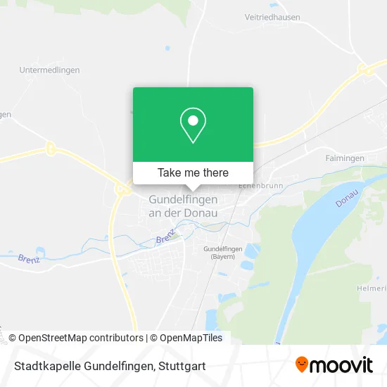Карта Stadtkapelle Gundelfingen