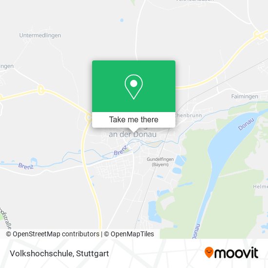 Volkshochschule map