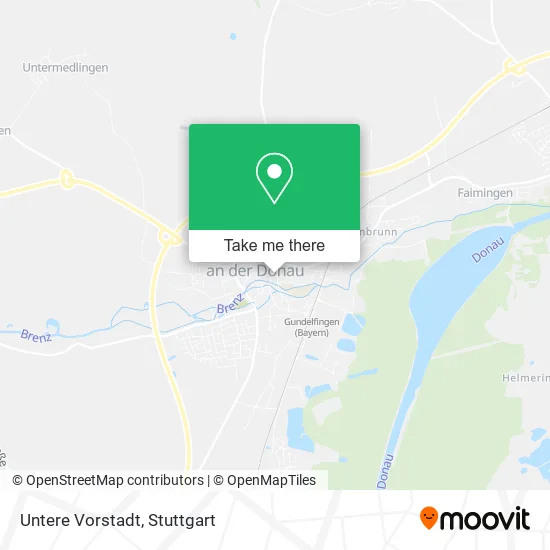 Карта Untere Vorstadt