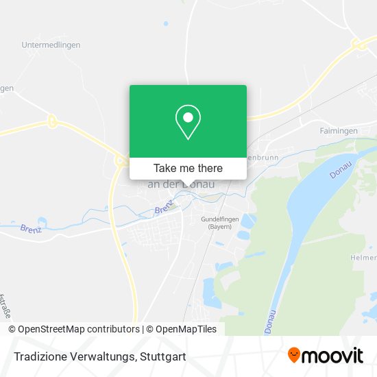 Карта Tradizione Verwaltungs