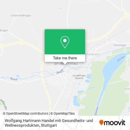 Wolfgang Hartmann Handel mit Gesundheits- und Wellnessprodukten map