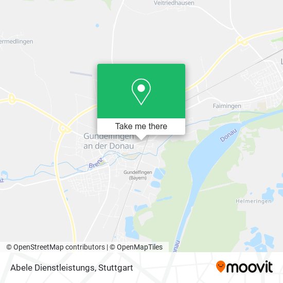 Abele Dienstleistungs map